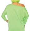 Spooky Green Jersey Dress