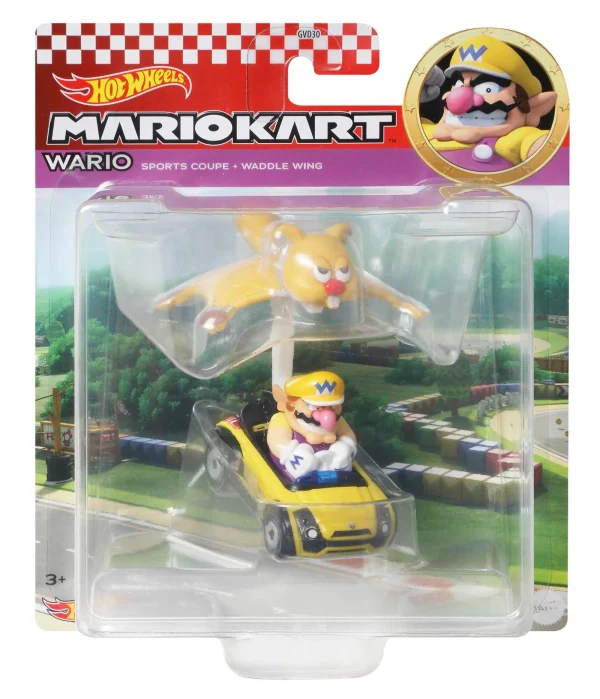 Hot Wheels Mario Kart Wario Sports Coupe