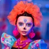Barbie Signature Día De Muertos 2024 Collectible Doll in Ruffled Black Gown