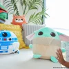 Star Wars Cuutopia Plush Grogu, 10-In  Soft Rounded Pillow Doll, Collectible Superhero Stuffed Animal