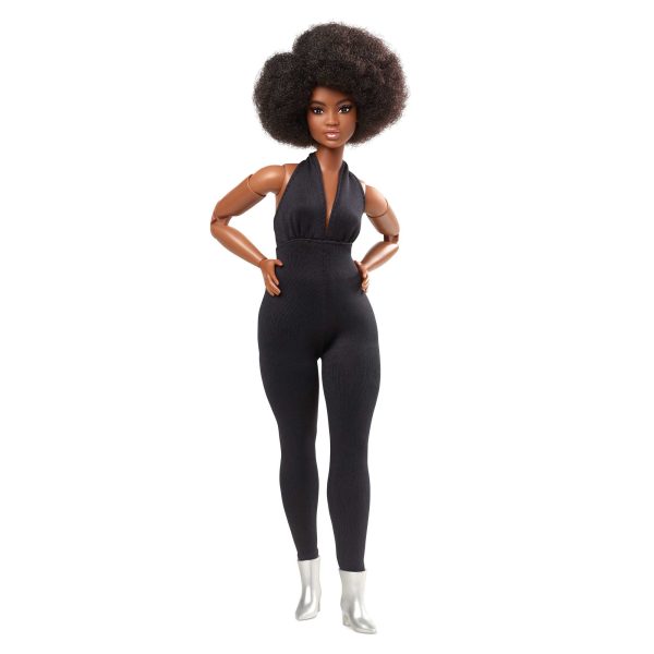 Barbie Signature Posable Barbie Looks Doll (Curvy, Brunette)