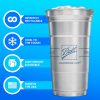 Ball Aluminum Cup Recyclable Party Cups, 20 oz. Cup, 30 Cups Per Pack