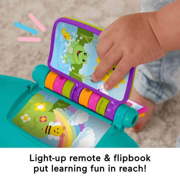 Fisher-Price Laugh & Learn Smart Stages Chair Electronic Learning Toy For Toddlers, Teal