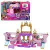 Disney Princess Carriage To Castle Transforming Playset With Aurora Small Doll, 4 Figures & 3 Levels