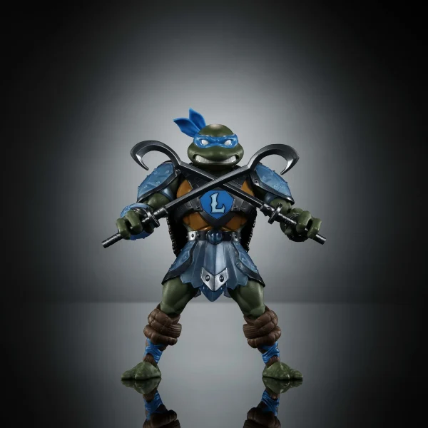 Masters Of Universe Origins Turtles Of Grayskull Leonardo Action Figure, Tmnt MOTU Reptile Wars Toy