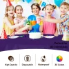 Premium Round Purple Table Cover