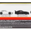 Hot Wheels Premium Collector Display Sets, 3 Cars & 1 Transporter