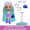 Barbie Extra Mini Minis Doll With Blue Hair, Accessories And Doll Stand, 3.25-Inch Collectible