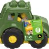 MEGA BLOKS John Deere Lil' Tractor Building Toy Blocks (6 Pieces) For Toddlers