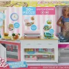 Barbie Ultimate Kitchen Doll & Playset With Lights & Sounds & 20+ Accessories, Blonde Chef Doll