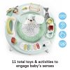 Fisher-Price 3-in-1 Baby Activity Center With Lights & Sounds, Play Mat, Toddler Toy, Snugapuppy
