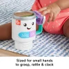 Fisher-Price Laugh & Learn Wake Up & Learn Coffee Mug Baby Musical Toy, Multilanguage Version
