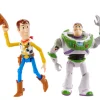 Disney And Pixar Toy Story 7-inch Woody And Buzz Action Figure Toys 2-Pack,  Pizza Planet Adventure