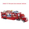 Disney And Pixar Cars Mack Hauler Truck With Ramp, 13-Inch 12-Car Carrier