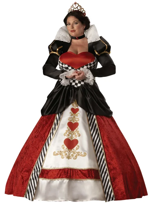 Regal Queen of Hearts Plus Size