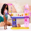 Barbie Beach Boardwalk Playset With Barbie “Brooklyn” & “Malibu” Dolls, 2 Stands & 30+ Accessories