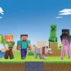 Minecraft World Builders Pack With 7 Action Figures in 3.25-inch Scale, Starter Collection
