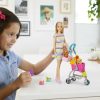Barbie Stroll ‘n Play Pups Doll And Accessories