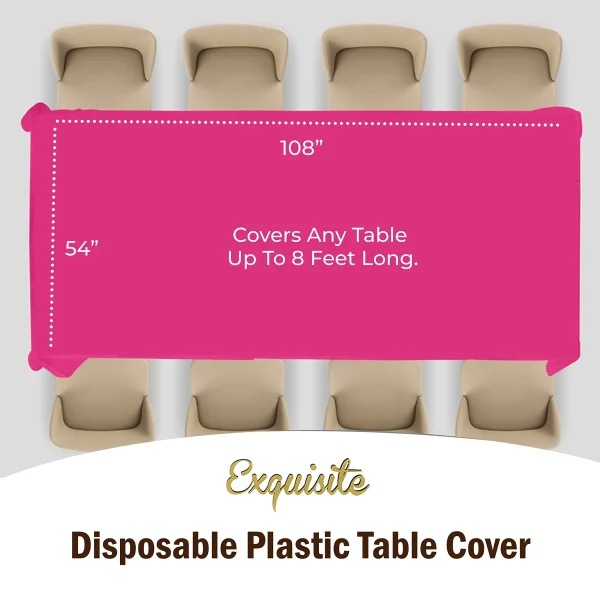 Hot Pink Table Cover