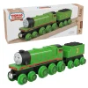 Fisher-Price Thomas & Friends Wooden Railway Henry Engine And Coal-Car
