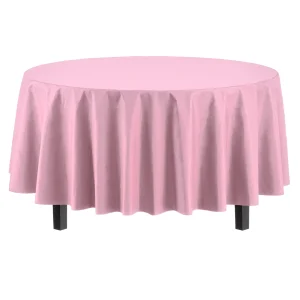White Plastic Table Skirt