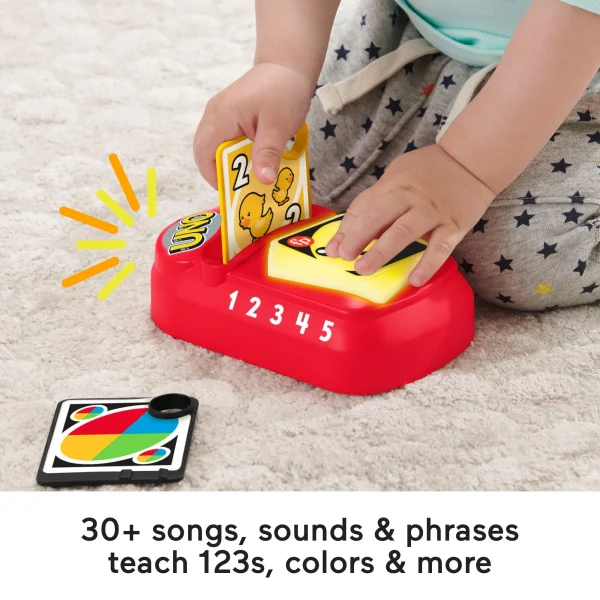 Fisher-Price Laugh & Learn Counting And Colors UNO Electronic Learning Toy For Infants