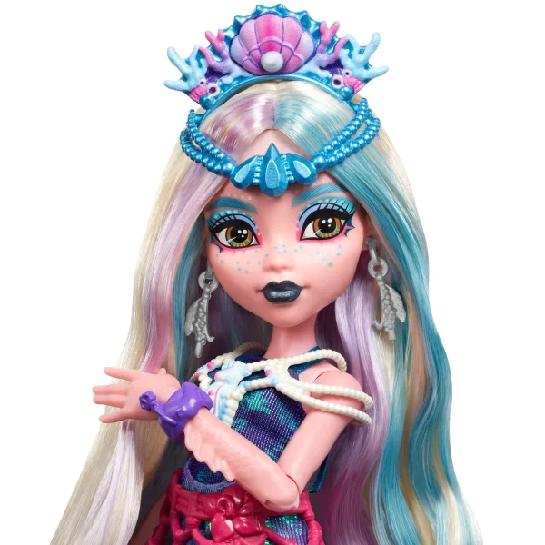 Monster High Monster Fest Lagoona Blue Fashion Doll With Festival Outfit, Band Poster And Accessories