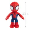 Marvel Plush Talkers Spider-Man Soft Toy, 11.75-inch Collectible Figure With Sounds & Phrases