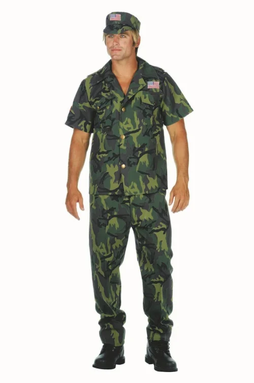 Commando Military Man Outfit XL