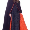 Majestic Velvet Hooded Cape