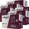 Party Bargains Disposable Cutlery set, SAPPHIRE Design, Clear Color, 360 Pieces: 180 Forks, 120 Spoons, 60 Knives
