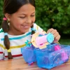 Polly Pocket Sparkle Cove Adventure Island Treasure Chest Playset With 2 Micro Dolls, 4 Animals & Accessories