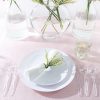 Party Bargains Disposable Cutlery set, SAPPHIRE Design, Clear Color, 360 Pieces: 180 Forks, 120 Spoons, 60 Knives