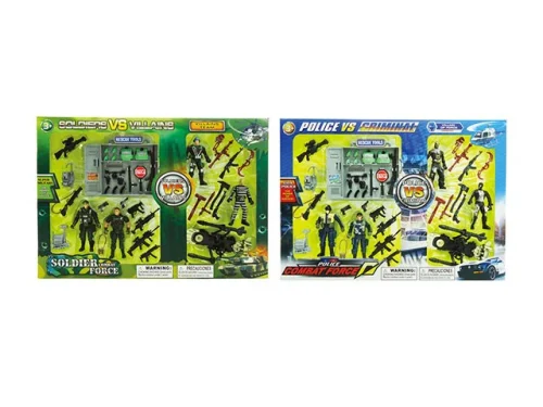 Soldier And Police Play Set