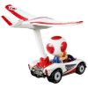 Hot Wheels Mario Kart Toad P-Wing And Plane Glider