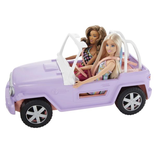Barbie Dolls And Vehicles