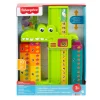 Fisher-Price Adding Alligator Educational Toy With 10 Stacking Blocks For Preschool Kids