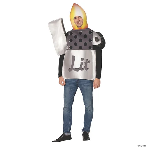 Flame On! Lit Lighter Costume