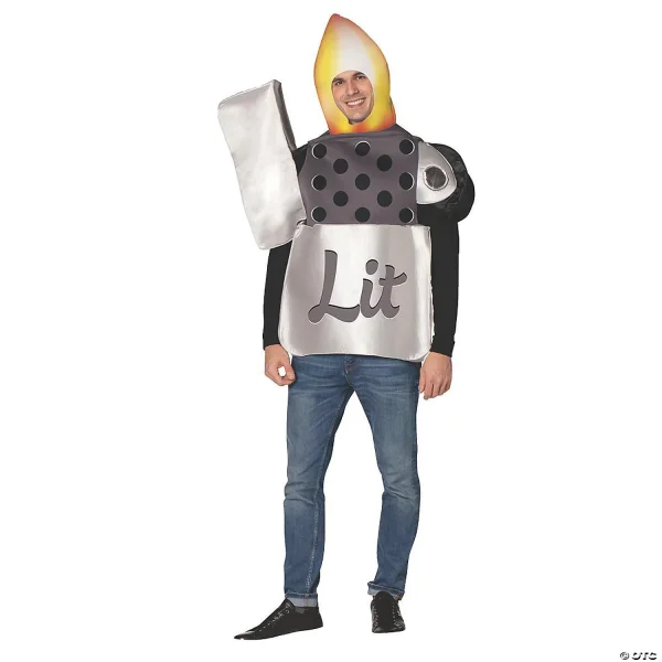 Flame On! Lit Lighter Costume
