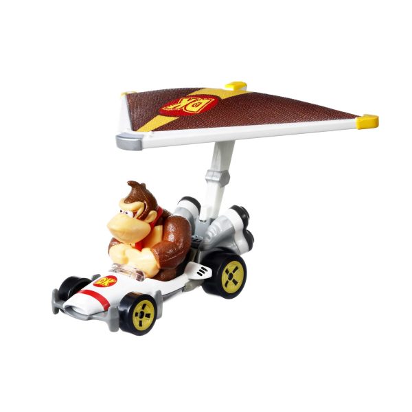 Hot Wheels Mario Kart Donkey Kong B-Basher And Super Glider