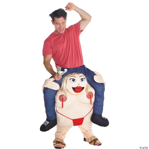 Hilarious Piggyback Stripper Costume
