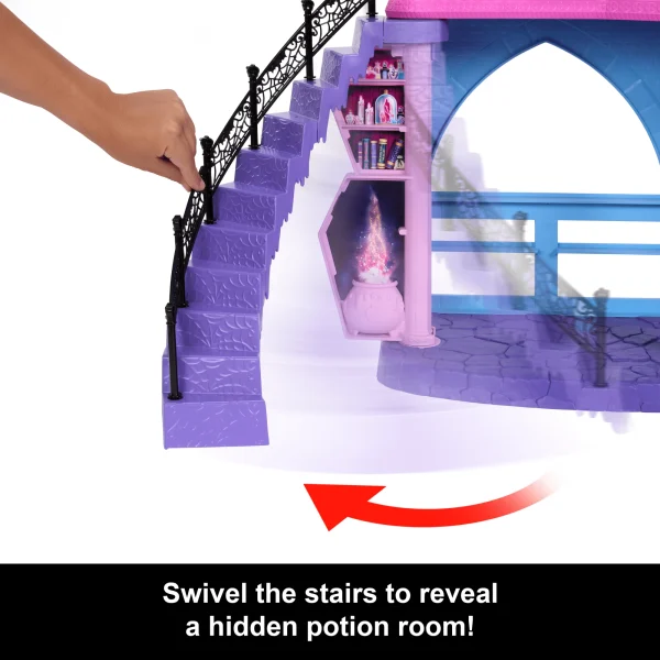 Monster High Haunted High School Doll House With 35+ Pieces Of Furniture And Accessories