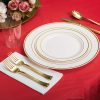 White Flannel Backed Table Cover 54 In. x 108 In.