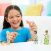 Disney Princess & Friends Set With 5 Small Dolls in Sparkling Outfits & 5 Friend Figures