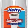 Hefty Party On Disposable Plastic Cups, Assorted, 16 Ounce, 100 Count