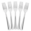 Heavy Duty Clear Plastic Forks | 50 Count