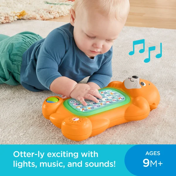 Fisher-Price Linkimals A To Z Otter, With Interactive Keyboard
