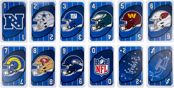 Giant UNO NFL Game