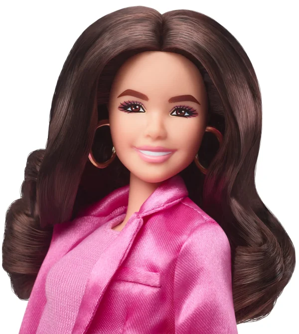 Barbie the Movie Collectible Gloria Doll Wearing Pink Power Pantsuit