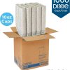 Dixie PerfecTouch 12 Oz Insulated Paper Hot Coffee Cup by GP PRO (Georgia-Pacific); Coffee Haze; 5342DX; 500 Count (25 Cups Per Sleeve; 20 Sleeves Per Case)